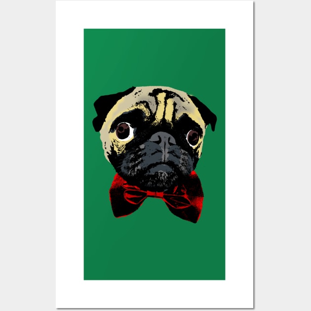 Sir Pugginton Wall Art by SimplyMrHill